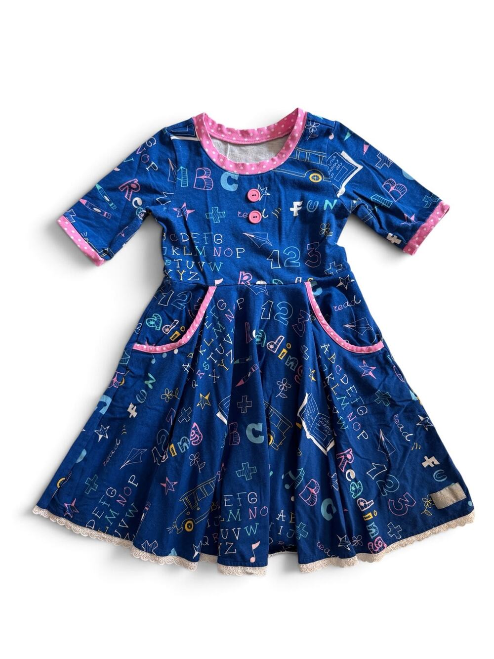 Eleanor Rose school graphics Camila dress